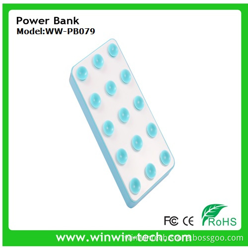 Creative Design Suckers Power Bank for Smartphone